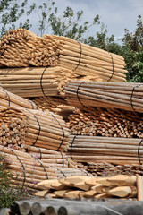 Scierie bois piquet sapin 