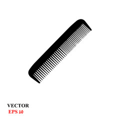 comb icon. vector illustration