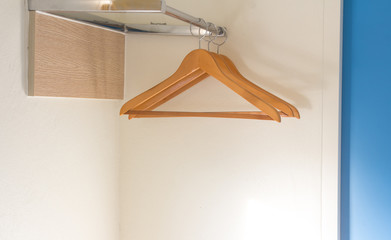 wooden hanger for clothes