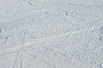 snow background ski slope