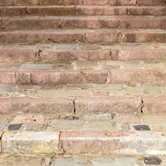 ancient medieval stairs