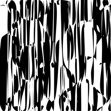 Abstract Lines Design Black and White Stripes Vector © Supertrooper
