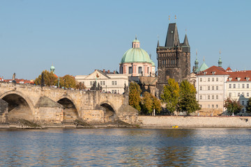 Obraz premium The Charles Bridge in Prague, Czech Republic
