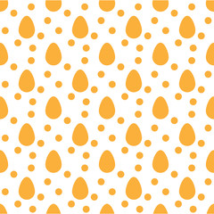 Abstract Seamless Egg pattern background EPS10.
