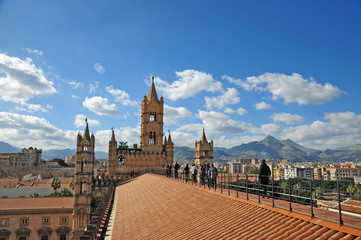 Palermo dai tetti della Cattedrale