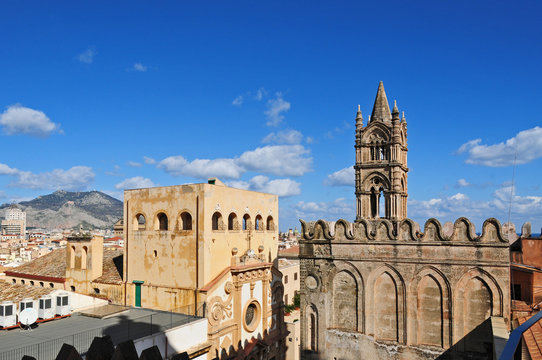 Palermo dai tetti della Cattedrale