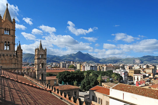 Palermo dai tetti della Cattedrale