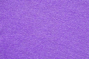 Violet cotton fabric textured background, fashion pattern design textile concept