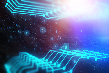 Abstract digital background