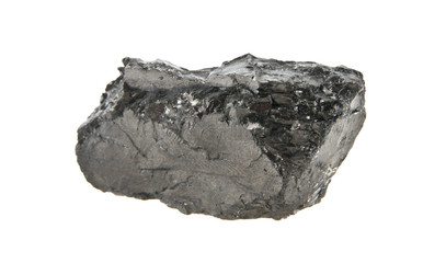 coal isolated on white background