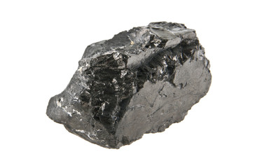 coal isolated on white background