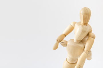 デッサン人形　抱く