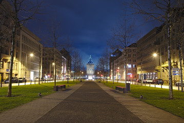 Fototapeta premium Mannheim Augustaanlage