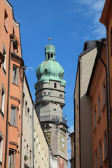 Fototapeta premium City Tower, Innsbruck, Austria