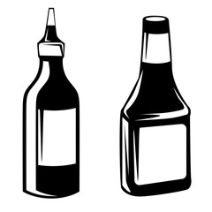 BBQ SAUSE BOTTLES