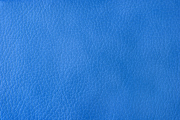 cuir bleu 