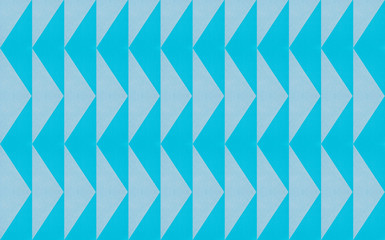 Grafisches Muster aus Papier
blaue Dreiecke