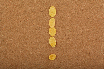 Corn Flakes Alphabet 