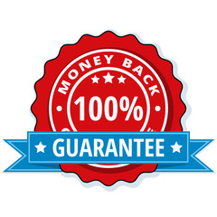 100% Money Back Guarantee illustration