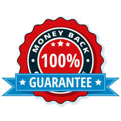 100% Money Back Guarantee illustration