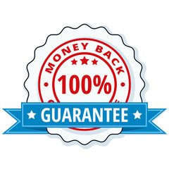 100% Money Back Guarantee illustration