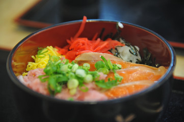 日本の美味しい丼料理