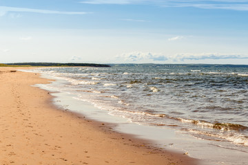 Fototapeta na wymiar Brackley Beach in Prince Edward Island National Park