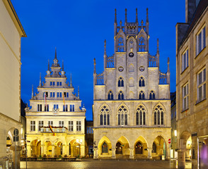 Old Town Hall Of Muenster, Germany