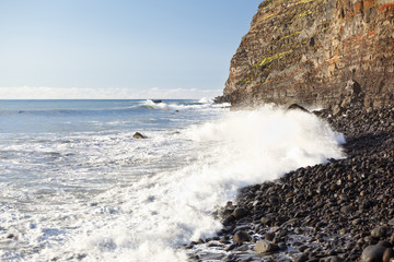 Cliffs At Puerto De Tazacorte, La Palma