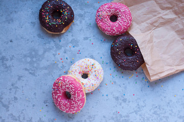 Sweet donuts.