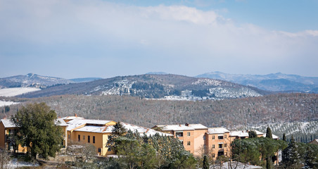 Colline innevate