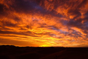 Morocco. Driving from Marrakesh to Merzouga