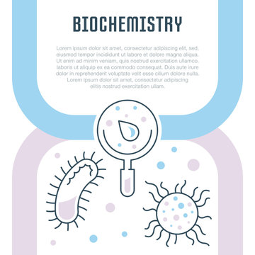 Website Banner and Landing Page of Biochemistry.