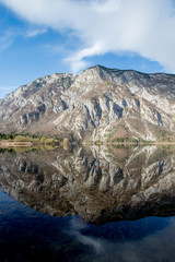 Bohinj lake in Triglav National Park