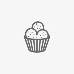 cake vector icon