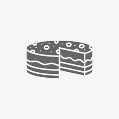 cake vector icon