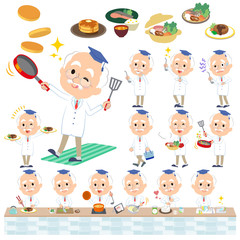 Fototapeta premium Research Doctor old men_cooking