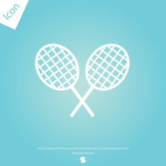 Tennis line icon