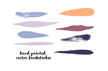 Graffiti Lines. Hand Painted Blue Buttons, Turquoise Highlights. Vector Brushstrokes or Banners. Textured Doodles or Smears. Background Colorful Swatch Collection Vintage Logo Element. Scribble Paint