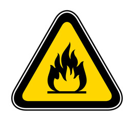 Triangular Warning Hazard Symbol