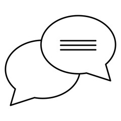 speech bubble message icon vector illustration design