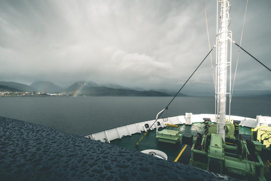 Rainbow over the Ocean - Tierra del Fuego