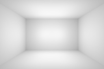 Abstract white empty room