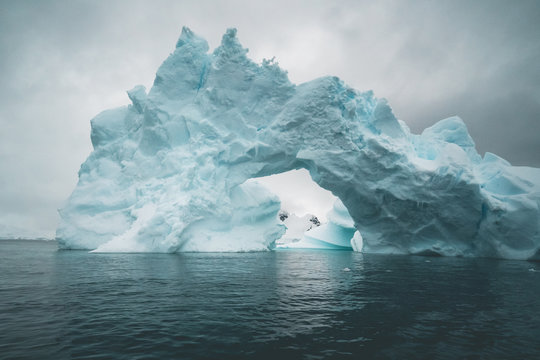 Gigantic Ice Bridge - Antarctica
