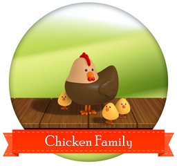 Familia pollos