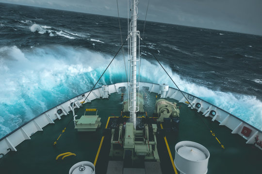 Rough Waves in the Drake Passage