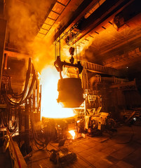 steel production in electric furnaces
