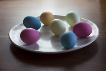 Easter eggs decoration.