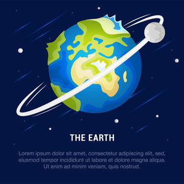 Vector Illustration of the Earth.