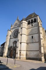 Fototapeta na wymiar Eglise Saint-Étienne de Bar-sur-Seine